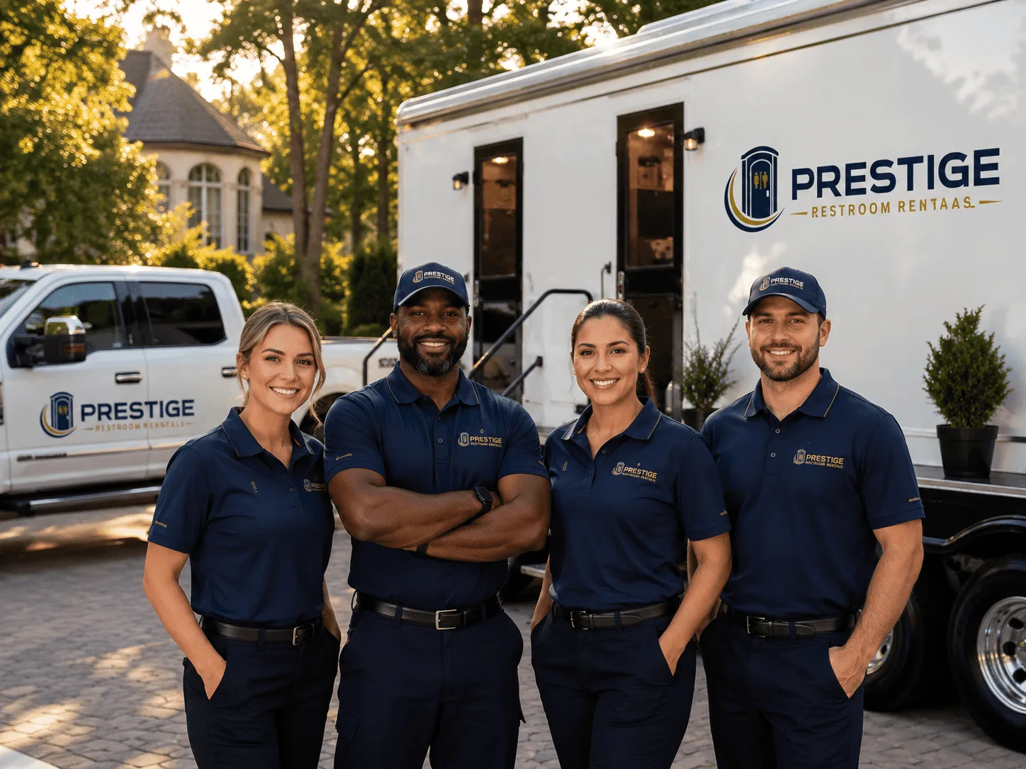 Trusted Luxury Portable Restrooms company in Oak Vale, MS
